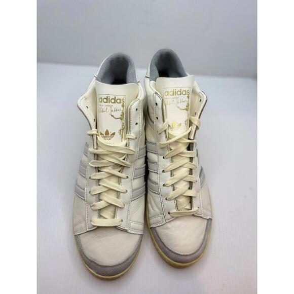 Size 12.5 - Adidas Jabbar High Off White Orbit Grey